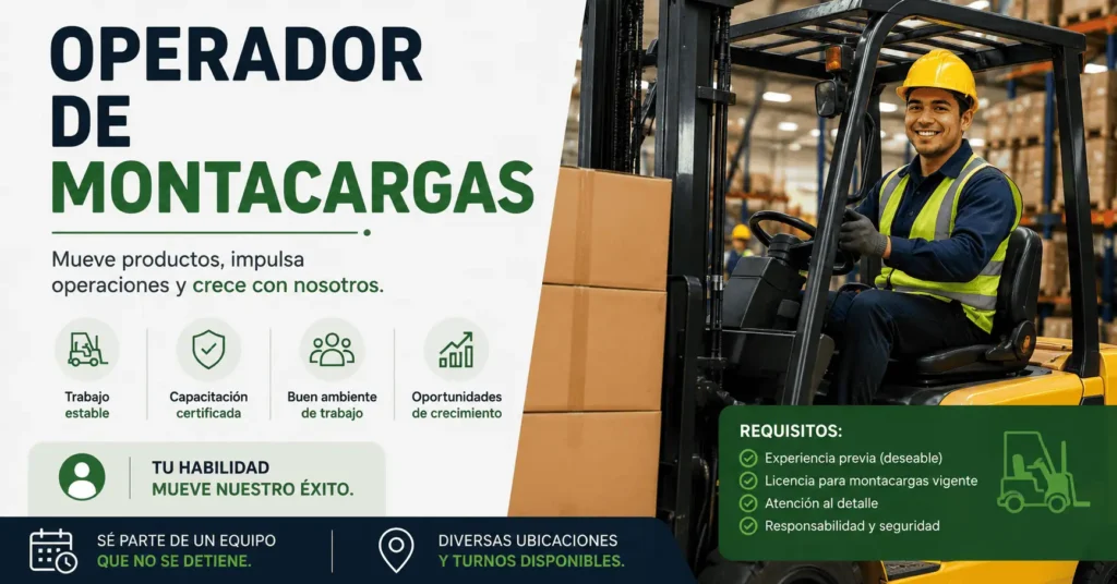 Operador de montacarga