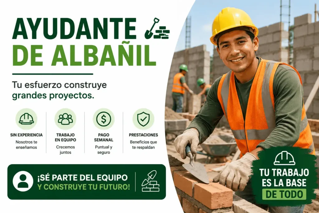 Ayudante de albañil
